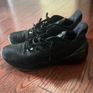 NIKE Men’s 2017 Kobe A.D. 'Black Mamba' Triple Black Sneakers size 11